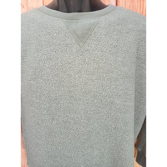 American Eagle Outfitters Olive Green Crewneck Sweatshirt XS - Picture 6 of 7